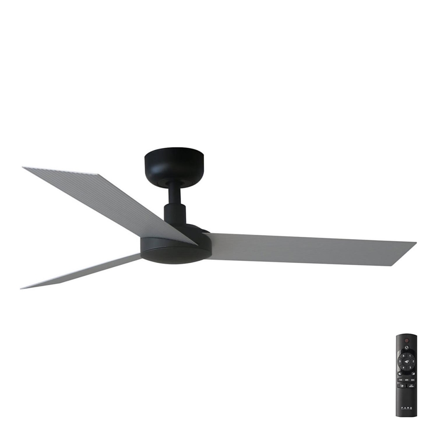 FARO 34287 - Takfläkt CRUISER XL svart diameter 160 cm + fjärrkontroll