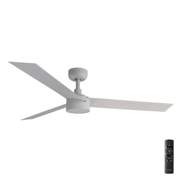 FARO 34290-1TW - LED dimbar takfläkt CRUISER LED/20W/230V 2700/4000/6500K Ø 132 cm vit + fjärrkontroll