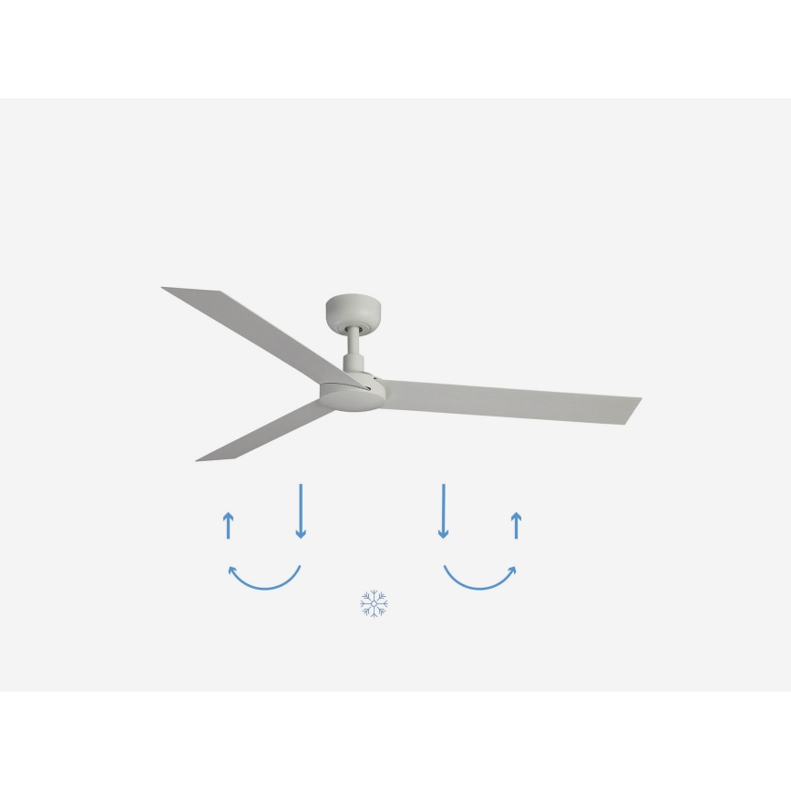 FARO 34292WP - Takfläkt CRUISER XL vit diameter 160 cm SMART + fjärrkontroll