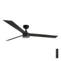 FARO 34293-1TW - LED Dimbar takfläkt CRUISER XL LED/18W/230V 2700/4000/6500K diameter 160 cm svart + fjärrkontroll