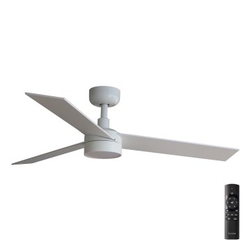 FARO 34295-1TW - LED Dimbar takfläkt RUDDER S LED/18W/230V 2700/4000/6500K diameter 106 cm vit + fjärrkontroll