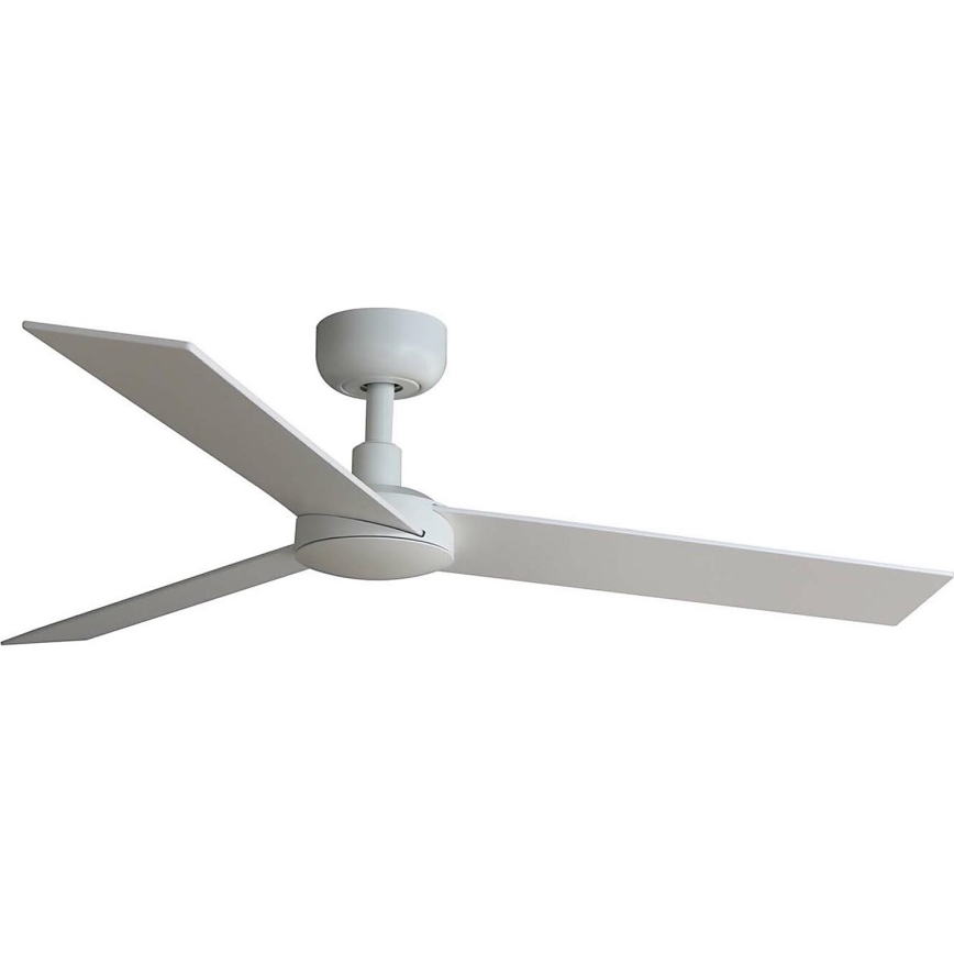 FARO 34295WT - Takfläkt RUDDER S vit/beige diameter 106 cm Wi-Fi Tuya + fjärrkontroll