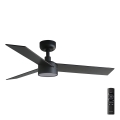 FARO 34296-1TW - LED dimbar takfläkt RUDDER S LED/18W/230V 2700/4000/6500K Ø 106 cm svart + fjärrkontroll