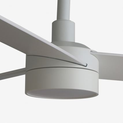 FARO 34297WT-1TW - LED Dimbar takfläkt RUDDER L LED/18W/230V 2700/4350/6000K vit diameter 132 cm Wi-Fi Tuya + fjärrkontroll