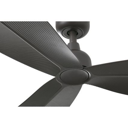 FARO 34301 - Takfläkt PALMA brun diameter 129 cm IP44 + fjärrkontroll