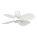 FARO 34315WT - LED Dimbar takfläkt KLOVER TUB S LED/20W/230V 2700/4000/6500K vit diameter 80 cm Wi-Fi Tuya + fjärrkontroll