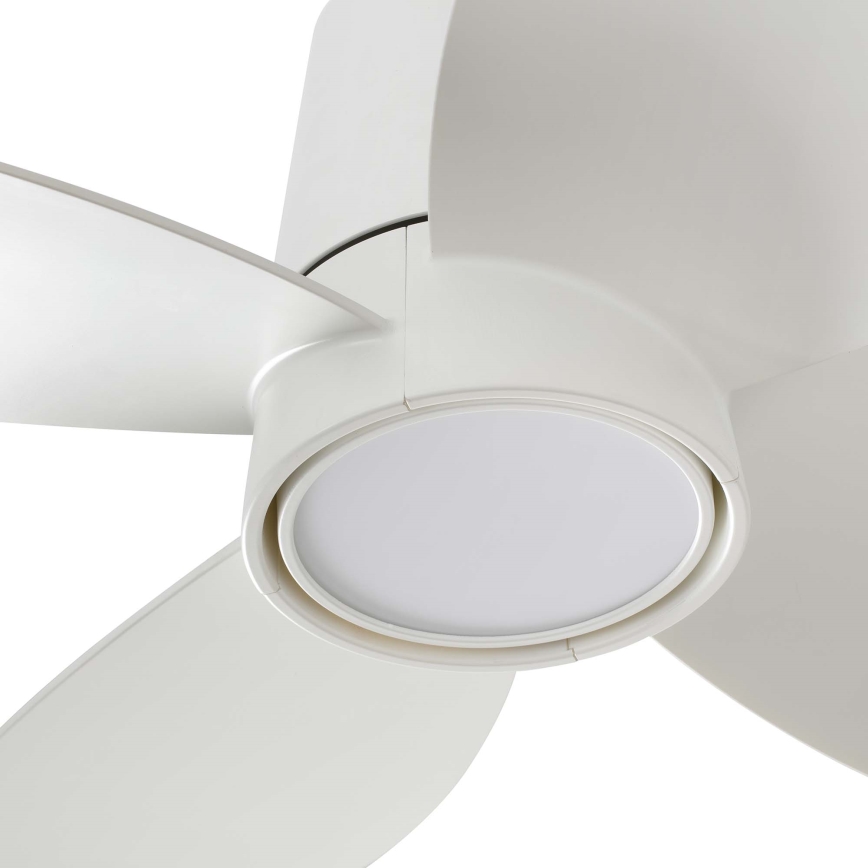 FARO 34315WT - LED Dimbar takfläkt KLOVER TUB S LED/20W/230V 2700/4000/6500K vit diameter 80 cm Wi-Fi Tuya + fjärrkontroll