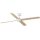 FARO 34355WT - Takfläkt RUDDER L vit/beige diameter 132 cm Wi-Fi Tuya + fjärrkontroll
