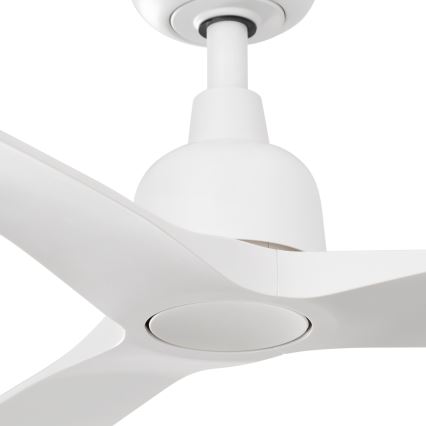 FARO 34363 - Takfläkt OUTWOOD L vit diameter 150 cm IP44 + fjärrkontroll