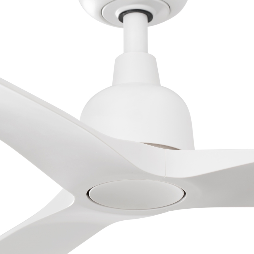 FARO 34363WT - Takfläkt OUTWOOD L vit diameter 150 cm Wi-Fi Tuya IP44 + fjärrkontroll