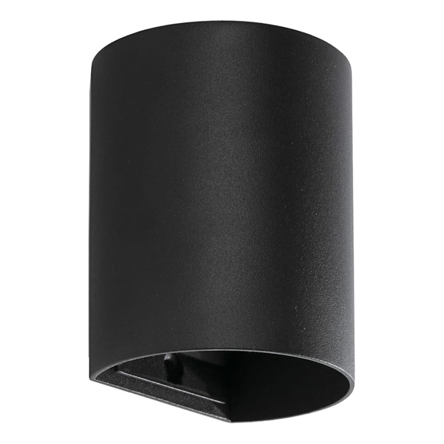 FARO 40523 - Vägglampa SOLE 1xGU10/8W/230V svart rund