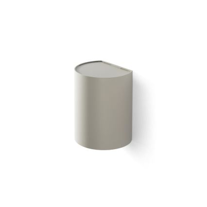 FARO 40524 - Vägglampa SOLE 1xGU10/8W/230V grå rund