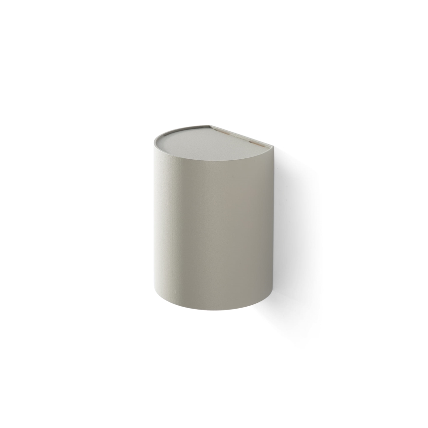 FARO 40524 - Vägglampa SOLE 1xGU10/8W/230V grå rund