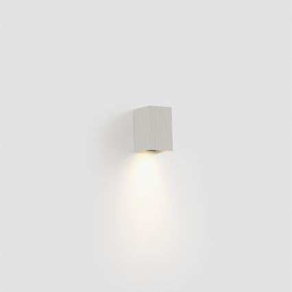 FARO 40534 - Vägglampa SOLE 1xGU10/8W/230V vit vågformad vinklat