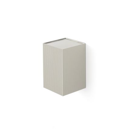 FARO 40536 - Vägglampa SOLE 1xGU10/8W/230V grå vågformad vinklat