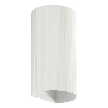 FARO 40542 - Vägglampa SOLE 2xGU10/8W/230V vit vågformad rund