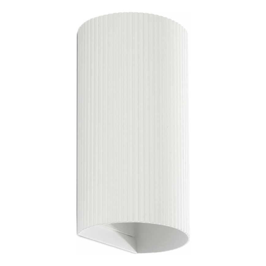 FARO 40542 - Vägglampa SOLE 2xGU10/8W/230V vit vågformad rund