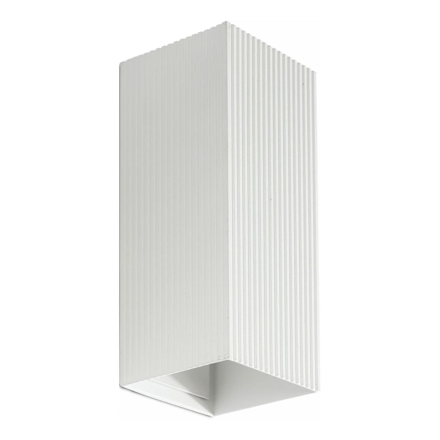 FARO 40565 - Vägglampa SOLE 2xGU10/8W/230V vit vågformad vinklat