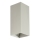 FARO 40567 - Vägglampa SOLE 2xGU10/8W/230V grå vågformad vinklat