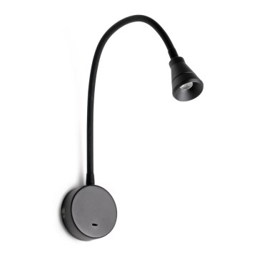 FARO 41030 - LED vägglampa  BEL LED/3W/230V svart 