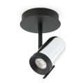 Faro 43531 - Spotlight ORLEANS 1xGU10/8W/230V silver/svart