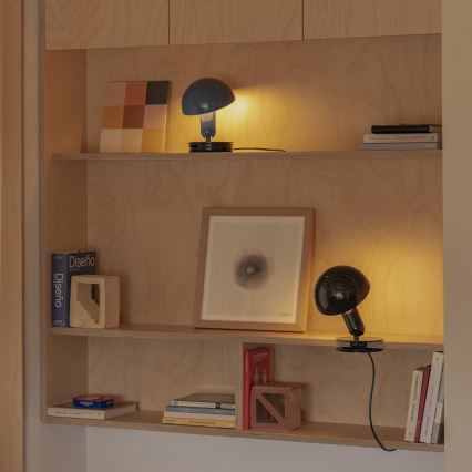 FARO 56100 - Bordslampa med klämma 2i1 BELA 1xE27/15W/230V svart