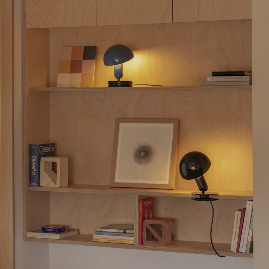 FARO 56100 - Bordslampa med klämma 2i1 BELA 1xE27/15W/230V svart