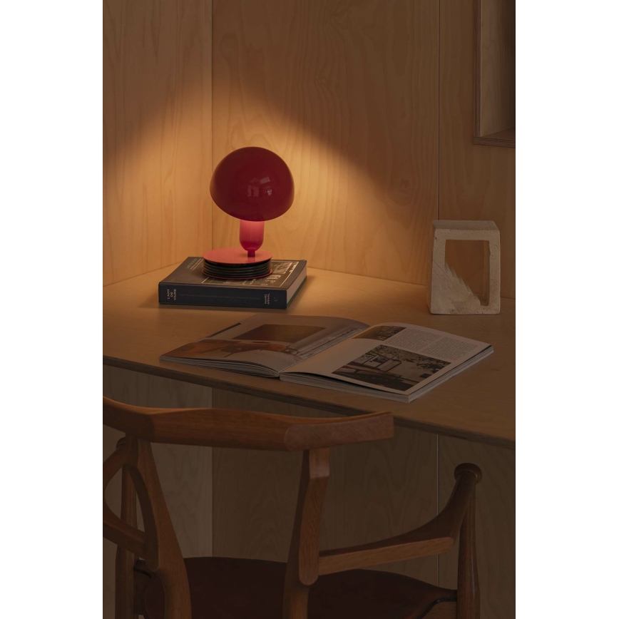 FARO 56103 - Bordslampa med klämma 2i1 BELA 1xE27/15W/230V röd