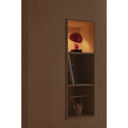 FARO 56103 - Bordslampa med klämma 2i1 BELA 1xE27/15W/230V röd