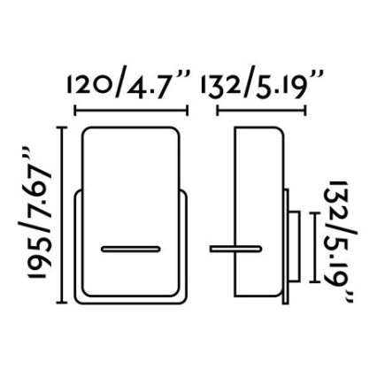 FARO 62130 - Vägglampa  SMILE 1xE27/15W/230V vit 