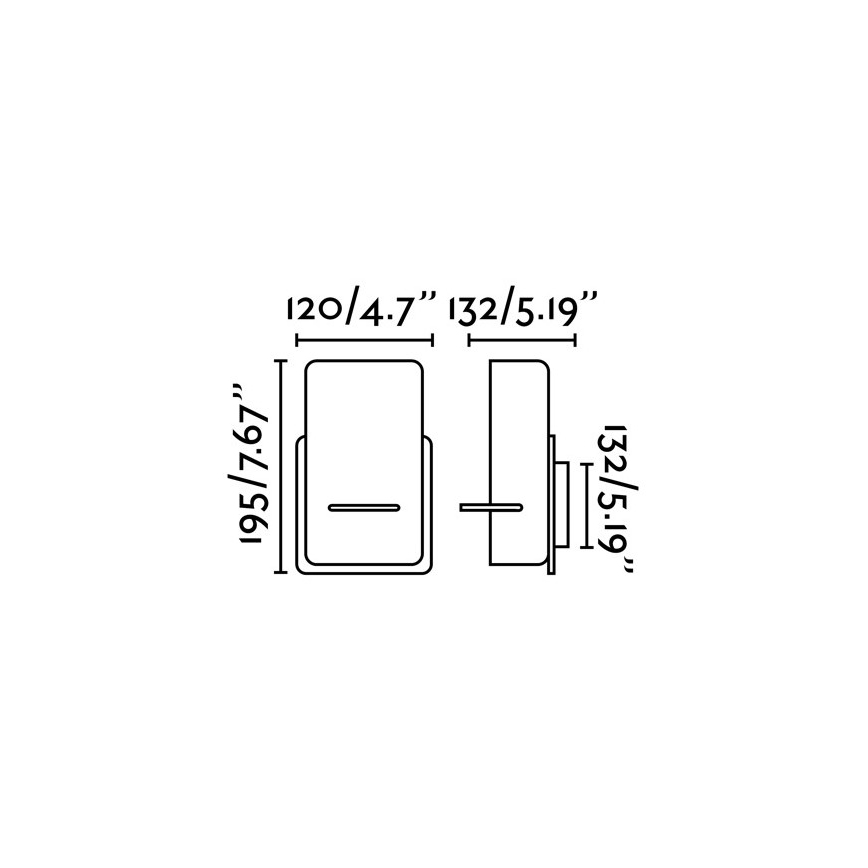 FARO 62130 - Vägglampa  SMILE 1xE27/15W/230V vit 