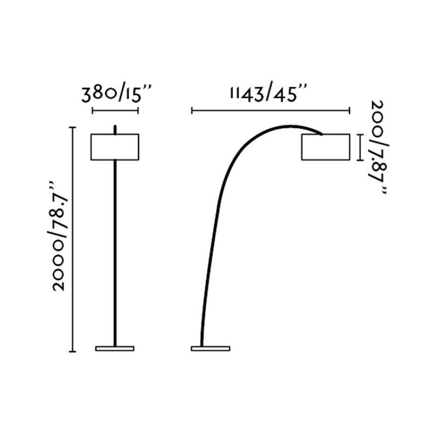 Faro 68462 - Golvlampa PAPUA 1xE27/60W/230V