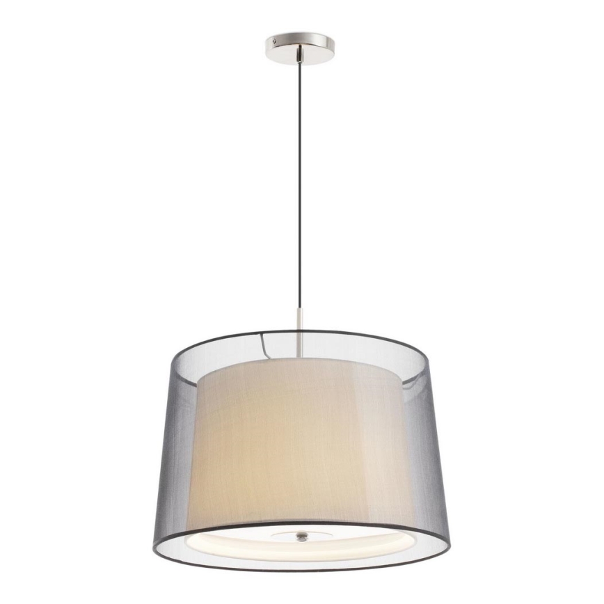 FARO 68549 - Ljuskrona med upphängningsrem SABA 1xE27/15W/230V beige