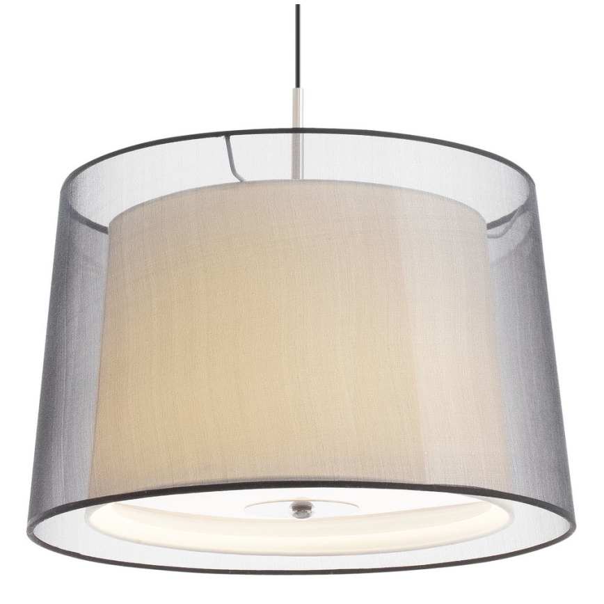 FARO 68549 - Ljuskrona med upphängningsrem SABA 1xE27/15W/230V beige