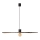 FARO 68590-70 - Takkkrona på ett snöre  COSTAS 1xE27/15W/230V d. 100 cm svart /rotting