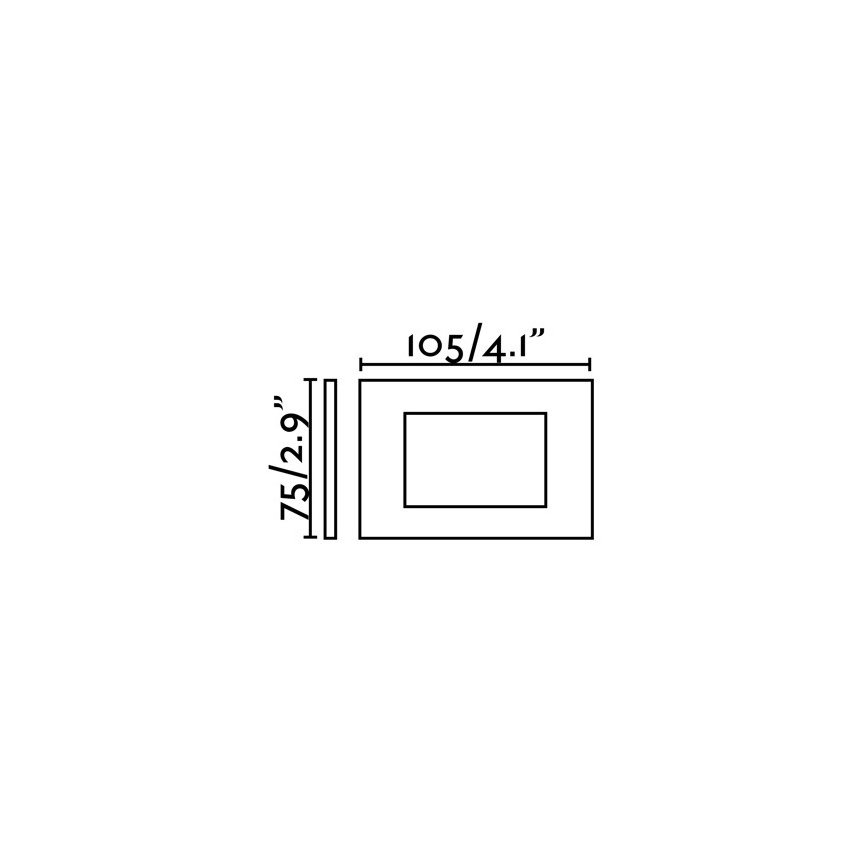 FARO 70163 - LED Utomhus infälld belysning SPARK-1 LED/5W/230V IP65