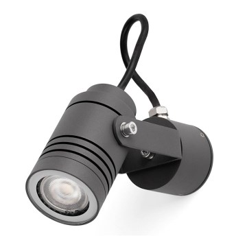 FARO 70260 - Utomhus Väggbelysning LIT 1xGU10/8W/230V IP54