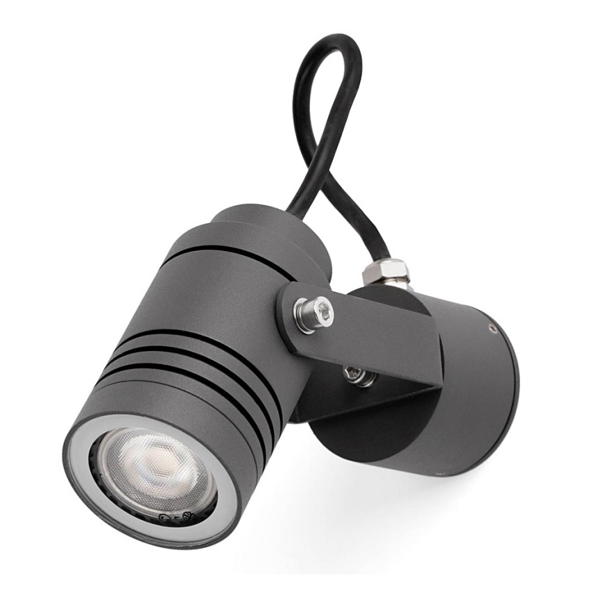 FARO 70260 - Utomhus Väggbelysning LIT 1xGU10/8W/230V IP54