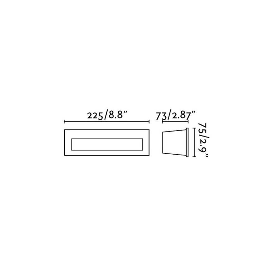 FARO 70271 - LED Utomhus Hängande Takbelysning NAT LED/8W/230V