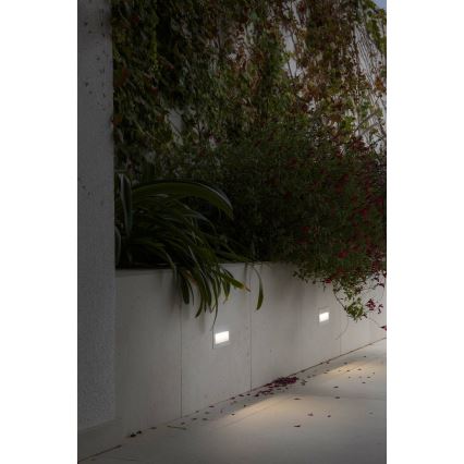 FARO 70288 - LED Inbyggd lampa MANI LED/5W/230V 2200/2700/3200/4000K IK07 IP65 vit