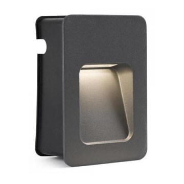 FARO 70399 - LED Utomhus Väggbelysning NASE-2 LED LED/3W/230V IP44
