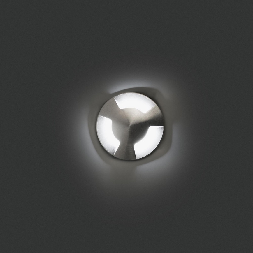 FARO 70662 - LED uppfartslampa för utomhusbruk KANE-3 LED/3W/24V IK08 IP67