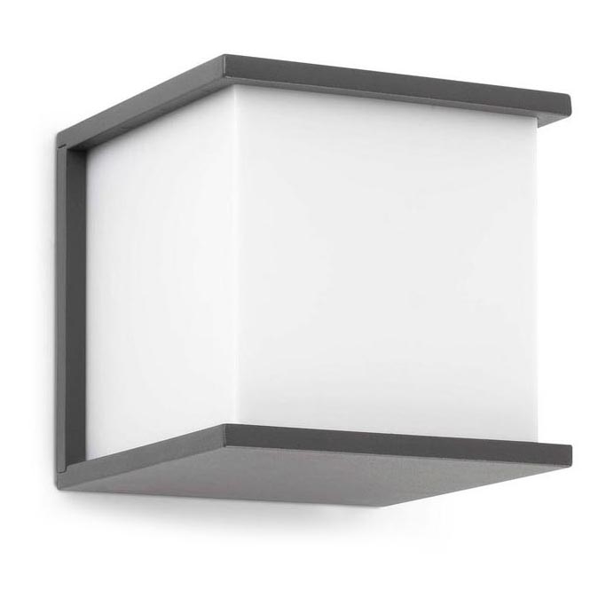FARO 70689 - Utomhus Väggbelysning KUBICK 1xE27/60W/100-240V IP44