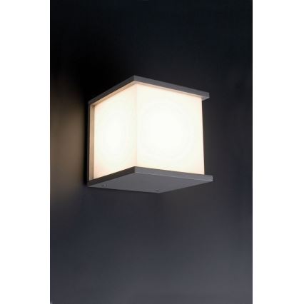 FARO 70689 - Utomhus Väggbelysning KUBICK 1xE27/60W/100-240V IP44