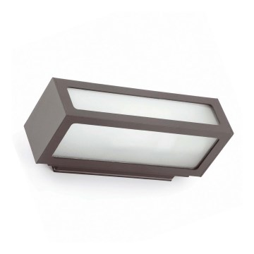 FARO 70887 - Utomhus Väggbelysning NATRON 1xE27/100W/230V IP54