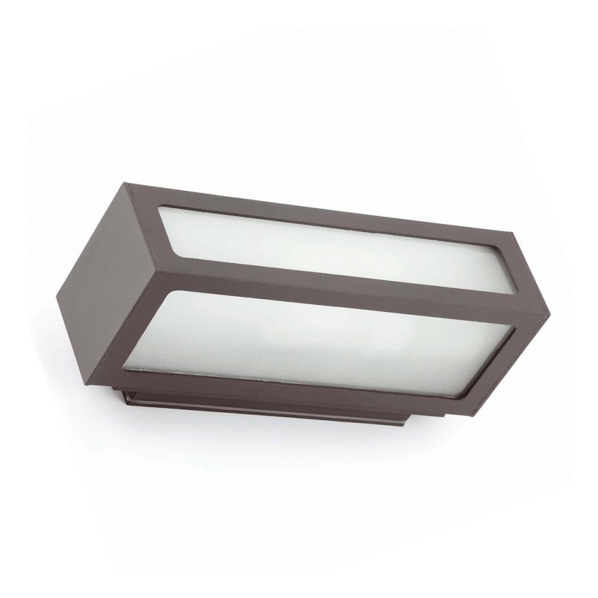 FARO 70887 - Utomhus Väggbelysning NATRON 1xE27/100W/230V IP54