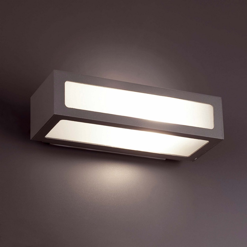 FARO 70887 - Utomhus Väggbelysning NATRON 1xE27/100W/230V IP54