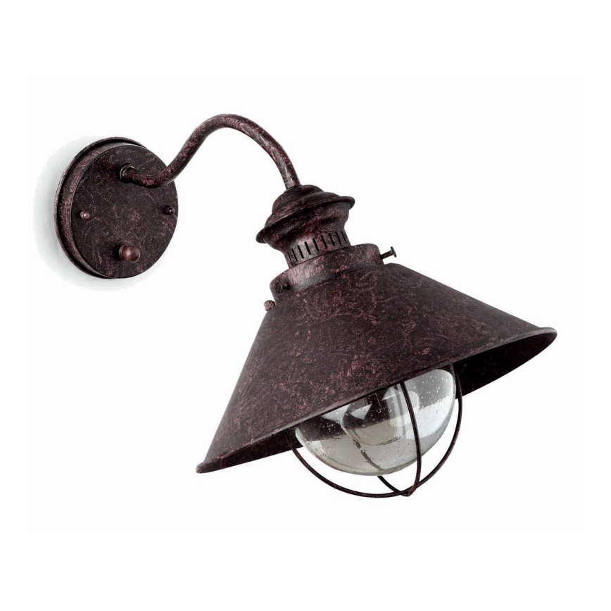 FARO 71110 - Utomhus Väggbelysning NAUTICA 1xE27/11W/230V