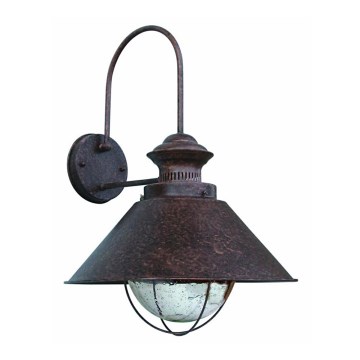 FARO 71128 - Utomhus Väggbelysning NAUTICA 1xE27/11W/230V