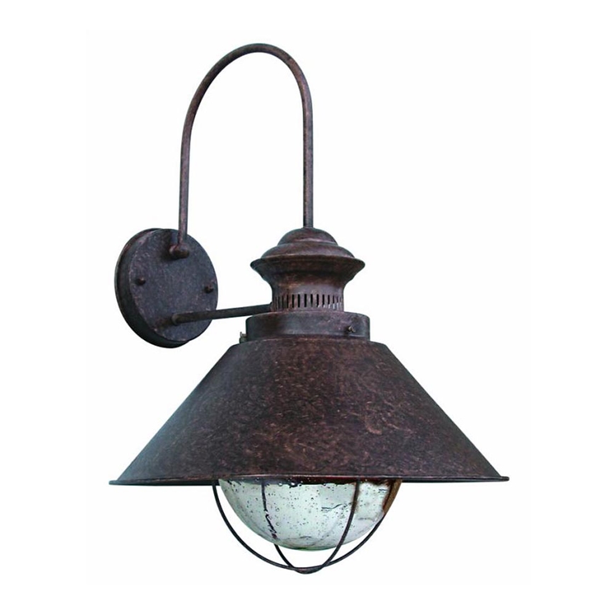 FARO 71128 - Utomhus Väggbelysning NAUTICA 1xE27/11W/230V